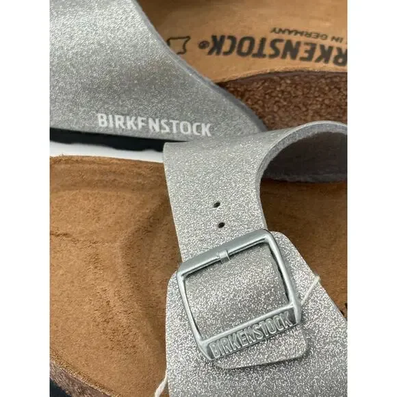 Birkenstock Madrid Birkoflor Magic Galaxy Silver Unisex Size USL11/M9 EU42 - Picture 7 of 8